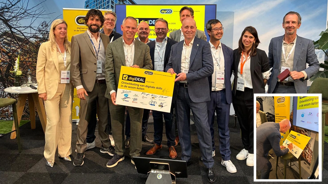 CorpoNet ondertekent digiDeal ‘Ontwikkeling digitale skills in de woonketen’